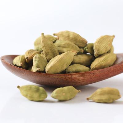 China ZZH Wholesale High Quality Green Cardamom Pod Elettaria Dry Cardamom 8mm Fruit Cardamom for sale