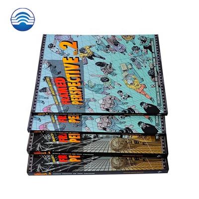 China paper & Cardboard Factory OEM A4 Paper Flyer Printing Harder Cover Books Wholesale Reusable Sticker Book for sale