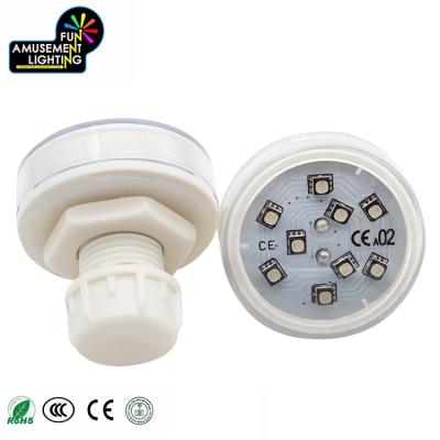 China Theme Park Diameter 45mm E14 2W AC24V LED Pre-Programmed Dot Lamp Cover Amusement Clear Light for sale