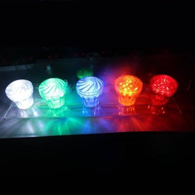 China Outdoor Waterproof Automobile Theme Park Running Round Amusement IP65 45mm Color-Changing 2W SMD LED Dot Light for sale