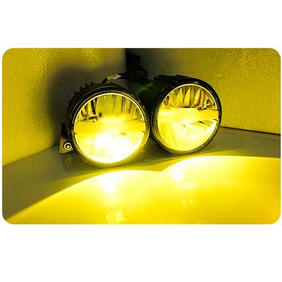 China 2022 3.0 Inch Aluminum All In One Round LED Fog Light Driving Project Fog Lamp For Honda Nissan for sale