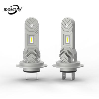 China Aluminum Car Head Light Mini Size H7 LED Headlight Bulb H7 LED Headlight For Car for sale