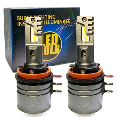 China High Quality Aluminum H15 LED Car Headlight Light Accessories Bulb For VW Ford Audi BMW for sale