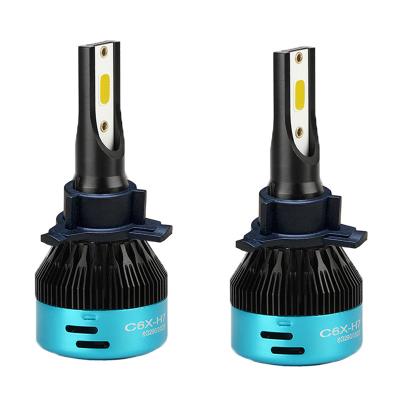 China 2021 New Arrivals H7 Car Accessories H7 LED Car Headlight Aluminum Bulb Light With Adapter For KIA Hyundai for sale