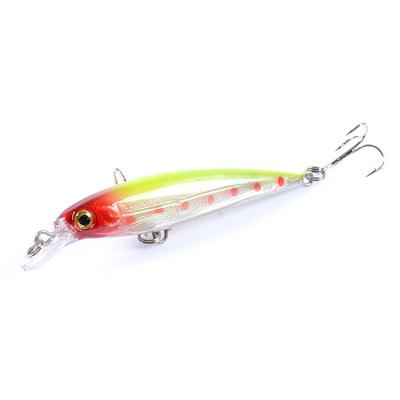 China 3D Eyes 90mm PESCA 7.3g Groundbaits Bass Saltwater Artificial Baits Pesca Wobbler Minnow Sinking Lure for sale