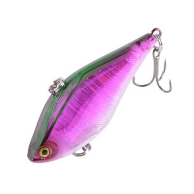 China 3D eyes; Laser Color 6cm 13.9g Hard Artificial Vibe New Lipless Plastic Vibration Hard Bait Sinking Fishing Lure for sale