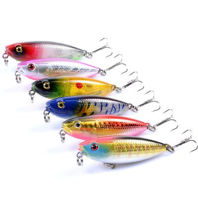 China 2022 New Design 59mm Wholesale Artificial 6.9g Bait Floating 6 Colors ABS Fishing Lures for sale