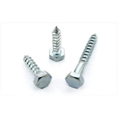 China Flat Carbon Steel Din571 Wood Screws for sale