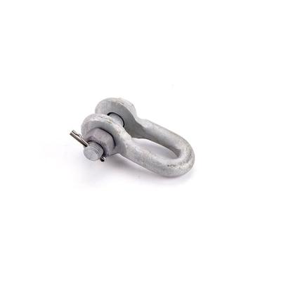 China Heavy Industry Hot Dip Galvanized D Shackle for sale