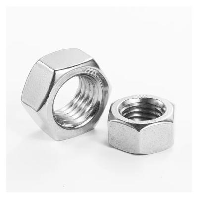 China Heavy Industry Factory Bulk Wholesale Stainless Steel Hex Nuts for sale