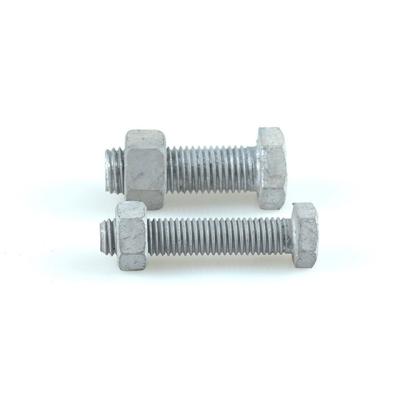 China Steel Hot Dip Galvanized Hex Bolts for sale