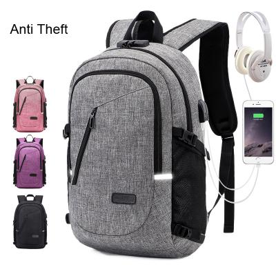 China With 2021 USB Outdoor Sport Environmental Friendly Waterproof Laptop Anti Theft Backpack Bag Laptop for sale