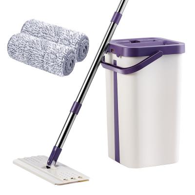 China Broom 360+Magic+Floor+Dust+Home+Cleaning+Spin+Mop+And+Bucket+Viable Set for sale