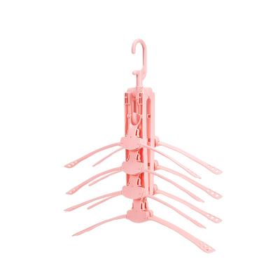 China Cheap Wholesale Pink Hangers Eco - Friendly Material For Plastic Cloths Hangers for sale