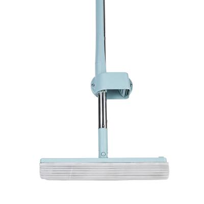 China Quick viable and easy to operate Lazy Mop Microfiber Sponge Mop Flat Dry and Wet Mop Household Magic Mop for sale