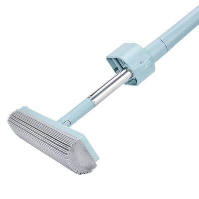 China Sustainable Squeeze Wring Mop Wash For Floor Tile Cleaning New Mop Self-Wash Hands Free Squeeze Microfiber Spining Flat Mop for sale