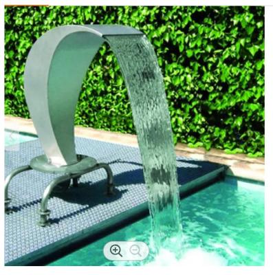 China Unique design made of China factory production high quality 304 and 316 stainless steel water downspout for swimming pool for sale