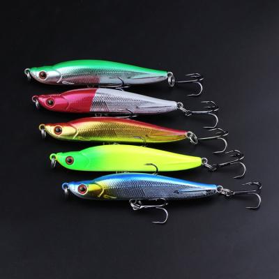 China Pencil Bait Fishing Lures Haiqi Pencil Hard Bait Fishing Hard Bait Swimming Bait Trout Bass Fishing for sale