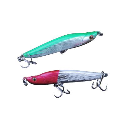 China Pencil Bait Fishing Lures Haiqi 80mm 11g Bass Lures Floating Pencil Lures Dog Walking Artificial Fishing Lures for sale