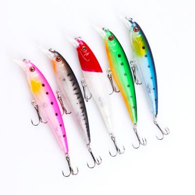 China Pencil Bait Fishing Lures 110mm Minnow Hard Bait 3D Fish Eye Fishing Lure Lake and Sea Fishing Lure Accessories for sale