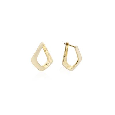 China FASHIONABLE szesangsang copper-plated irregular earrings design classic European and simple n fashion earrings for sale