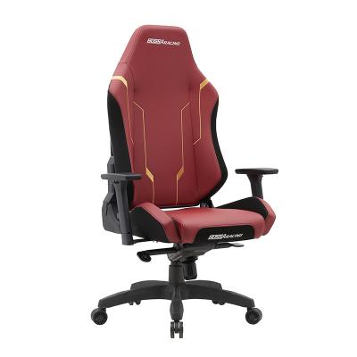 China Best New Arrival Sillas Adjustable Gamer Leather Luxury PC (Height) Swivel Racing Gaming Chair for sale