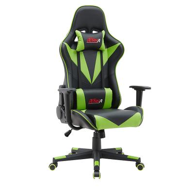 China Custom Luxury High Waist Adjustable PC Gamer Gamer Swivel Back Chair For Home And Office for sale