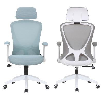 China High Back Modern Full Mesh Fabric Swivel Adjustable Ergonomic Executive Computer Back Office Chair (Height) Adjustable for sale