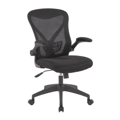 China (Height) Cadeiras de escritorio Adjustable Comfortable Desk Rolling Ergonomic Mid Back Office Mesh Chair for sale