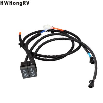 China HWHongRV truck seating Air Lumbar Switches Lumbar support valve complete switch with 2 buttons for drive seat for sale