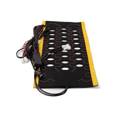 China car seat heater campervan auto seat heated pad 12v caravan Alloy wire  pads for driver seat and Passenger seating for sale