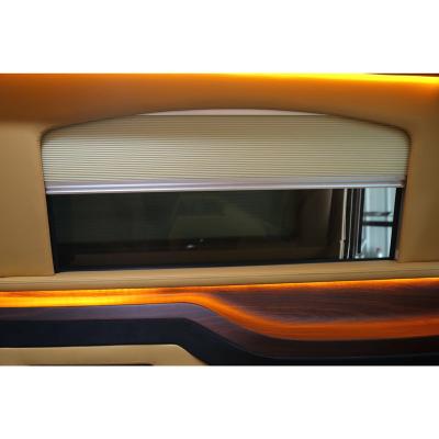 China MPV electrical curtain RVCustomized van sunblind and electrical folding window curtain for campervan and  motor home for sale