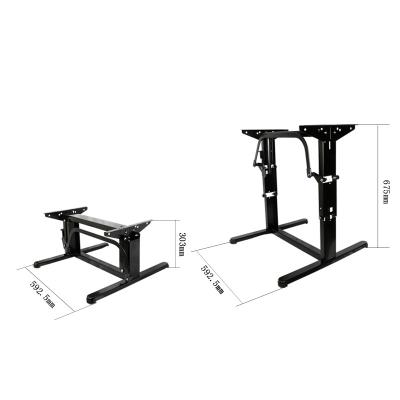 China High quality home use two stages lifting table legs camper use stable adjustable table frame for sale