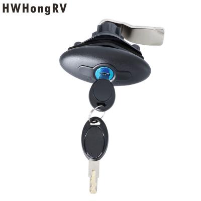 China HWHongRV  campervan cabin door lock RV caravan camper lock hatch door latch with key for sale