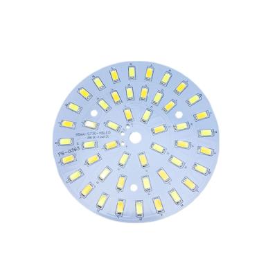 China Smart Electronic Equipment Aluminum Base 25W 30W 40W Led Pcb 12V Round 5630 Led Pcb And Alpha Dob MCPCB Al Pcb Board For Led Lighting for sale