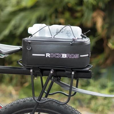 China Mountain Bike ROCKBROS Road Bike ROCKBROS Waterproof Bike Trunk Bag Rear Seat Pannier Bag Bicycle Seat Saddle Pack Holder Bag for sale