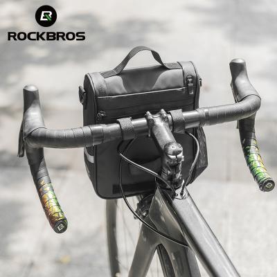 China ROCKBROS Travel Bike Handlebar Bag Bicycle Handlebar Bag Frame Bag Recycling Waterproof Pannier for sale