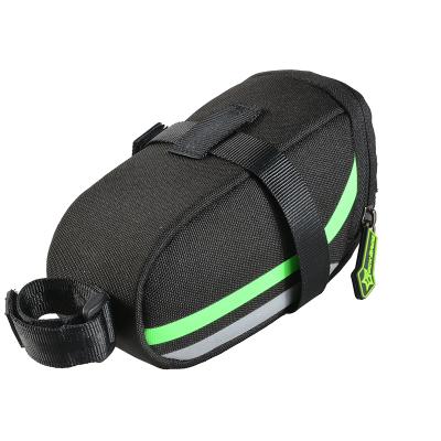 China 900*600D Nylon+210D Polyester+PU Bicycle Saddle Bag Bike Pannier Pocket Seat Back Bag Tail Recycling Bag RockBros for sale