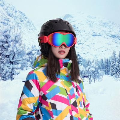 China Outdoor Fog Skiing Snowboard Ski Goggle For Both Men Sports ROCKBROS Double Layers UV400 Glass and Women for sale