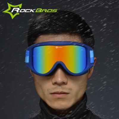 China SKI Rockbros Double Layer Anti Fog Ski Goggles UV Protect Snowboard Goggles Sports Sun Glasses For Ice Ski Climbing for sale