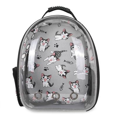 China Wholesale Panoramic Travel Breathable Carrier Manufacturer Space Pet Cat Bag Carrier Backpack for sale