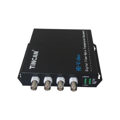 China FTTH FTTB FTTX Network OEM Digital Fiber Video Converter 4channal BNC to Fiber Optic Video Transceiver 1080P HD Supplement for CCTV for sale