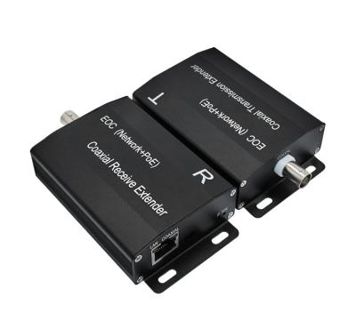 China Multi-Channel Network Signals Over A C 10/100M EOC IP to Coax Converter with 1x BNC Port with POE Coaxial High Definition Network Transmission Supplement for sale