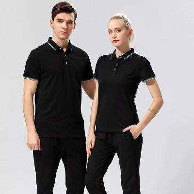 China Top Quality Mens Blank T Shirt Cotton Polyester Custom Quick Dry Golf Polo Shirts Business Wear for sale