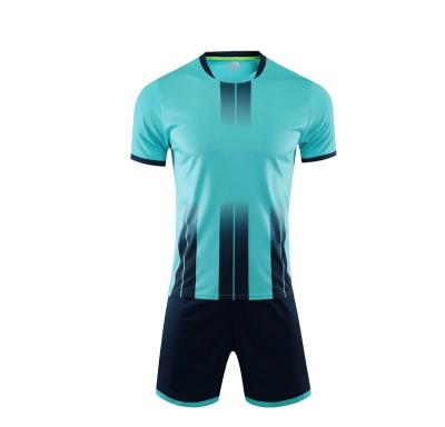 China Good Quality Soccer Sublimation Breathable Football Jersey Set Soccer Sports Uniform for sale