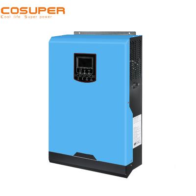 China 24VDC 230VAC 3000W Inverter Solar Charger With 80A MPPT Solar Charger 500Voc 100*300*440 for sale