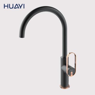 China Huayi Faucets Manufacturer CUPC Grifo De Cocina Single Lever Metered Sink Mixer Tap Kitchen Water Faucet for sale