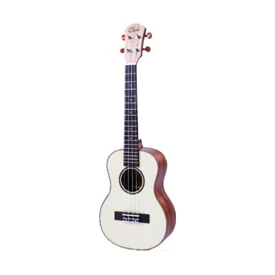 China - White String Musical Plucked Instruments Grade Solid Ukulele Kit for sale