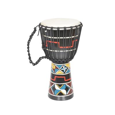 China - Black Percussion Music Instrument Wholesale African Djembe Drum for sale