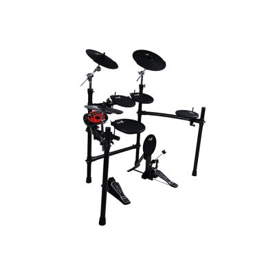 China - Standard size black electric percussion musical instruments drum for sale